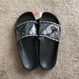 Victoria’s Secret pink slides